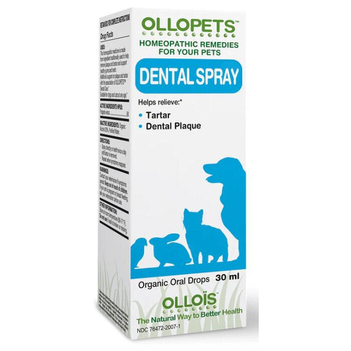 Ollois Ollopets Dental Spray, 1 oz.