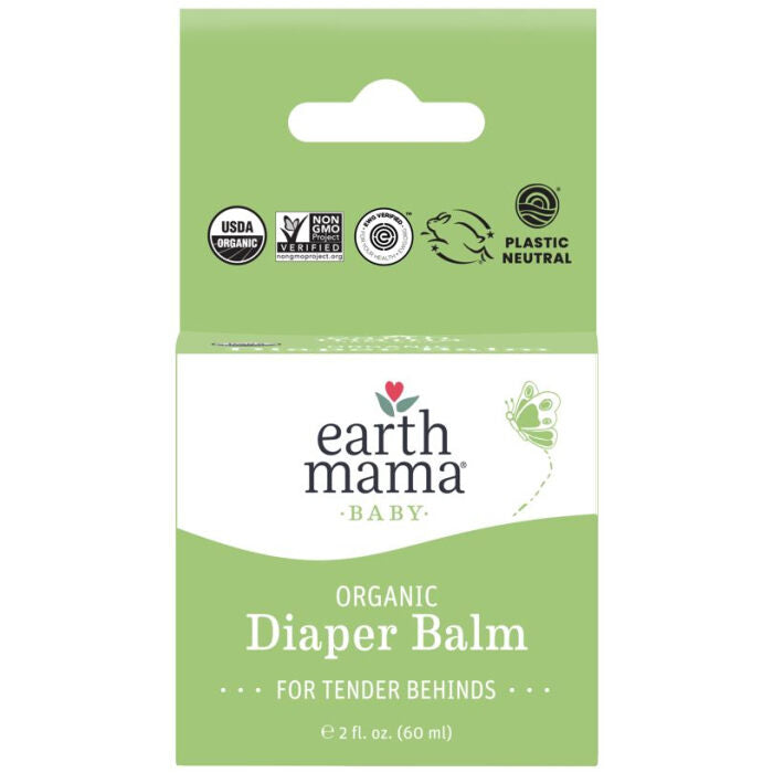 Earth Mama Organic Diaper Balm, 2 oz.