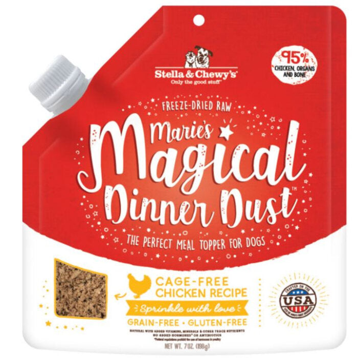 Stella & Chewy's Marie’s Magical Dinner Dust Cage-Free Chicken Recipe , 7 oz.