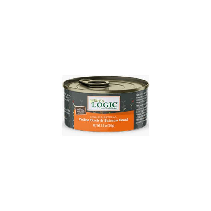 Nature's Logic Feline Duck & Salmon, 5.5 oz.