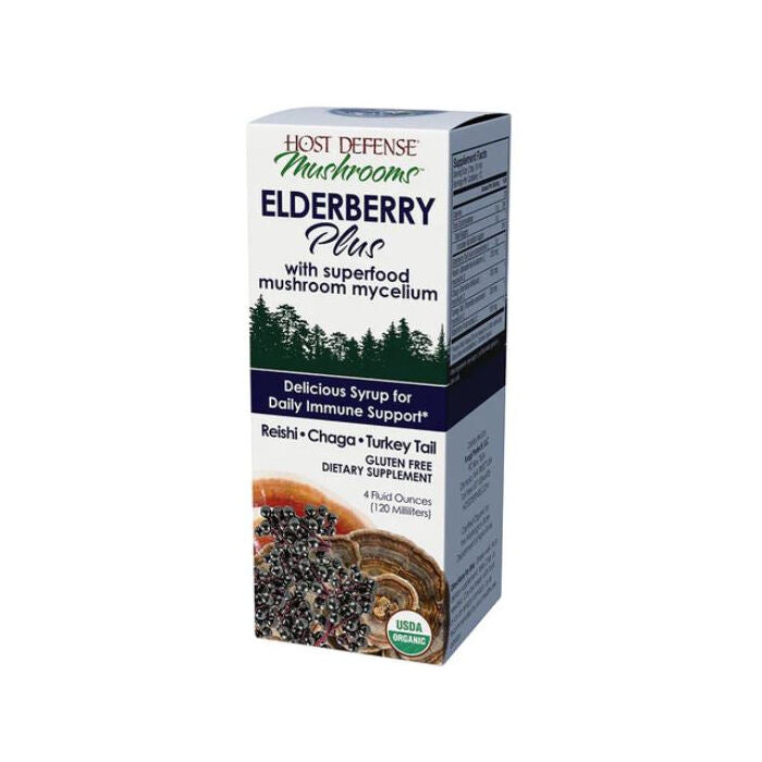 Host Defense Elderberry Plus Syrup, 4 fl. oz.