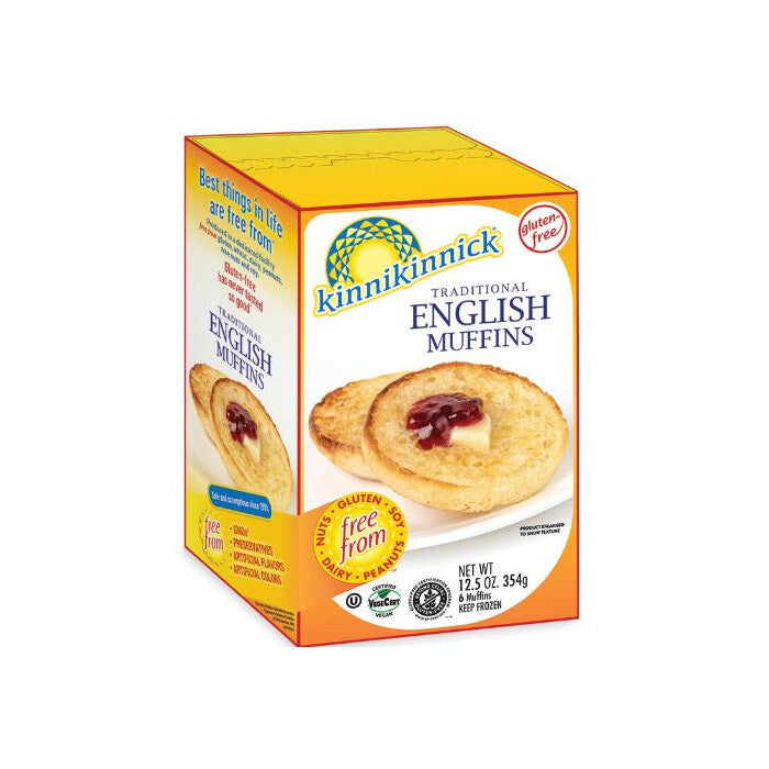 Kinnikinnick Traditional English Muffins, 12.5 oz.