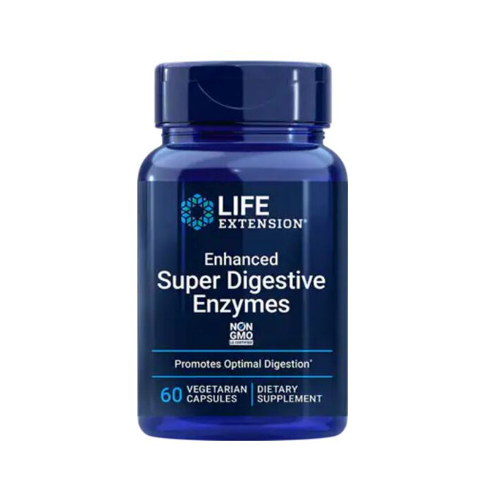 Life Extension Enhanced Super Digestive Enzymes, 60 Capsules