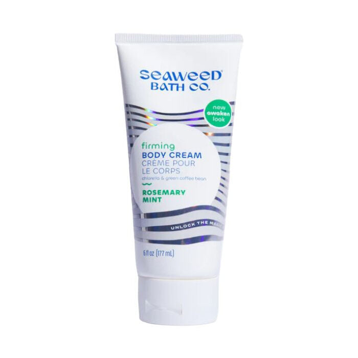 Seaweed Bath Co Detox Firming Body Cream Rosemary Mint, 6 oz.