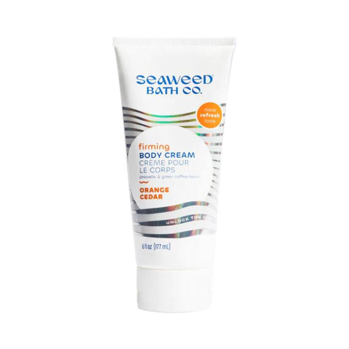 Seaweed Bath Co Detox Firming Body Cream Orange Cedar, 6 oz.