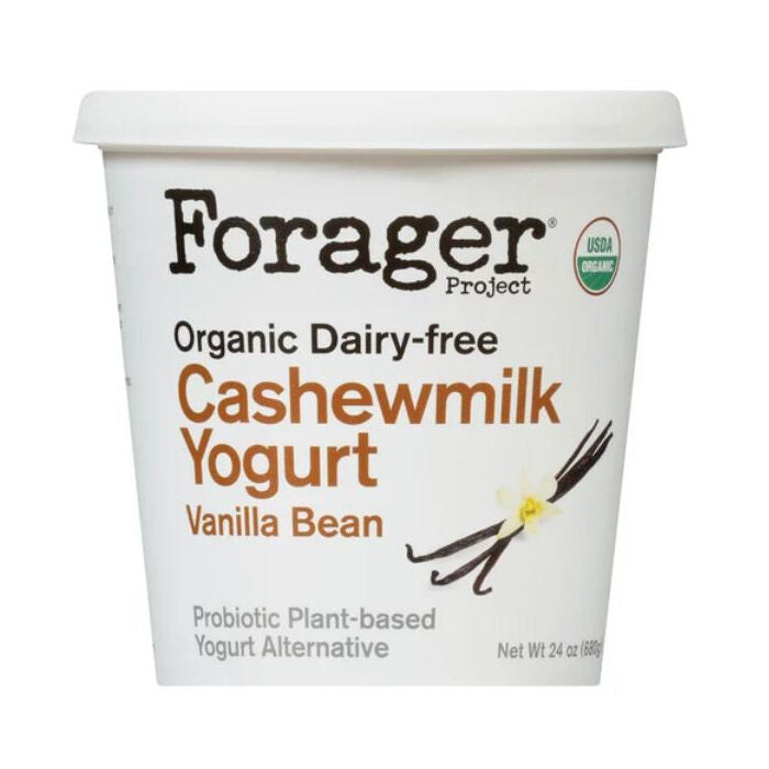 Forager Project Organic Gluten Free Cashew Yogurt Vanilla Bean, 24 oz.