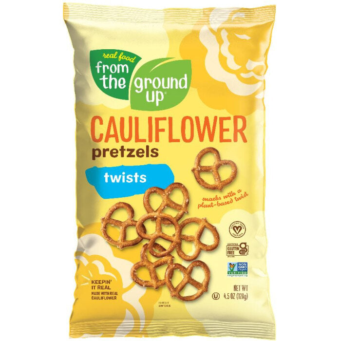 From The Ground Up Cauliflower Pretzel Twists, 4.5 oz.