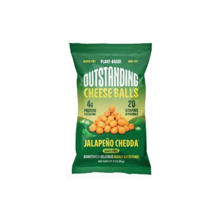 Outstanding Jalapeno Cheddar Cheese Balls, 3 oz.