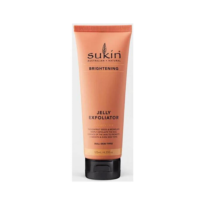 Sukin Brightening Radiance Jelly Exfoliator, 4.23 oz.