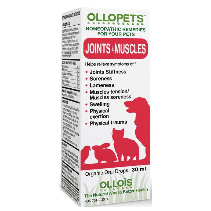 Ollois Ollopets Joints & Muscles, 1 oz.