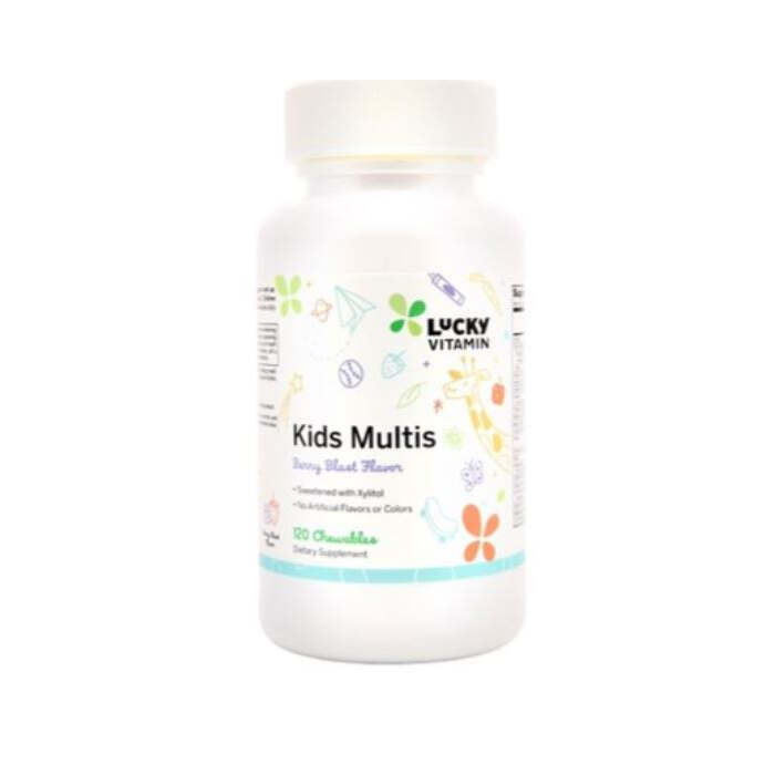 LuckyVitamin Kid's Multivitamins Berry Blast, 120 Chewables