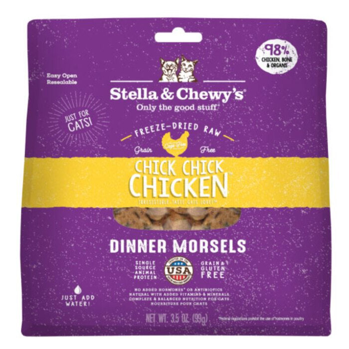 Stella & Chewy's Cat Freeze-Dried Chick Chick Chicken , 3.5 oz.