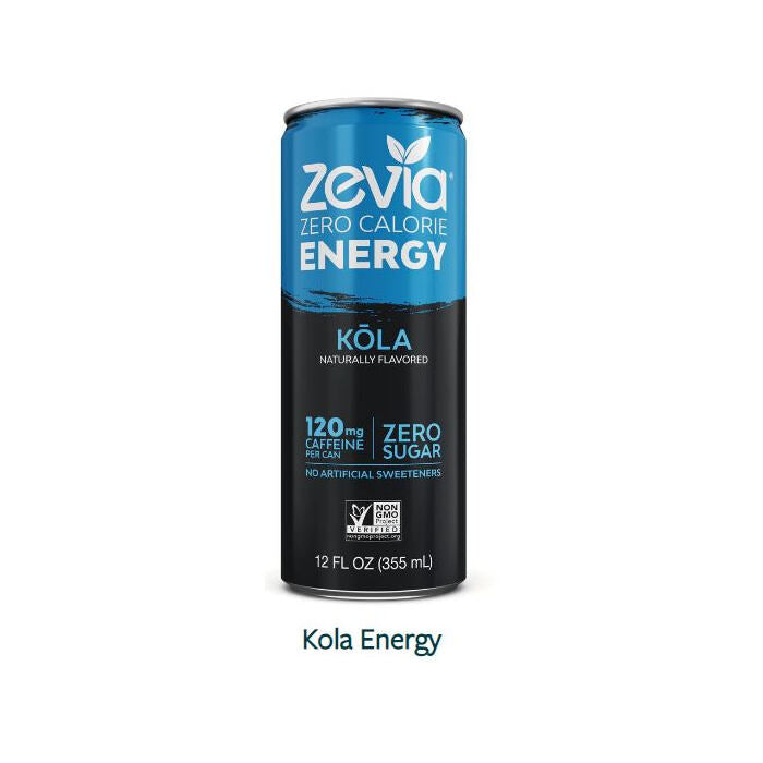 Zevia Zero Calorie Energy Kola, 12 oz.