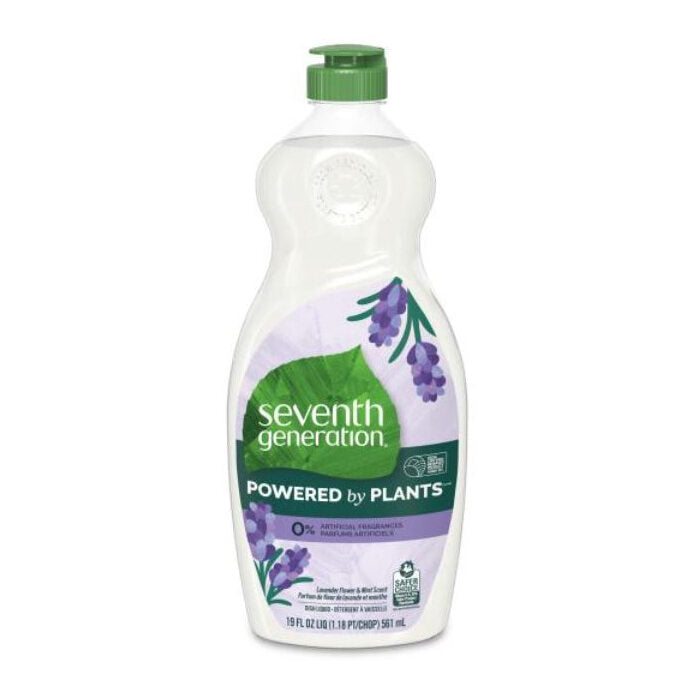 Seventh Generation Dish Liquid Lavender and Mint, 19 oz.