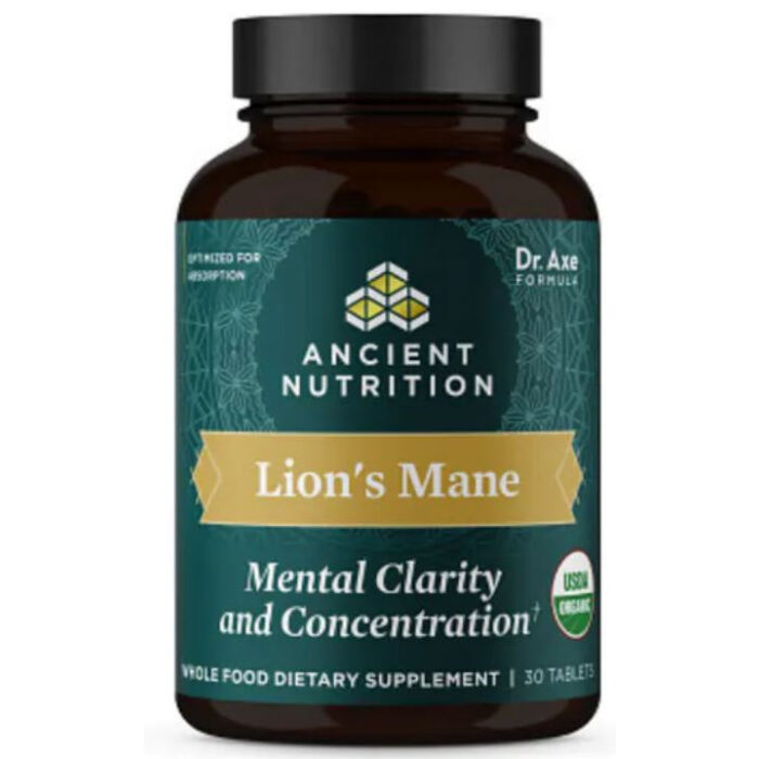 Ancient Nutrition Lions Mane, 30 Tablets