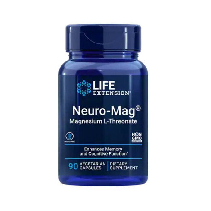 Life Extension Neuro-Mag Magnesium L-Threonate, 90 Capsules