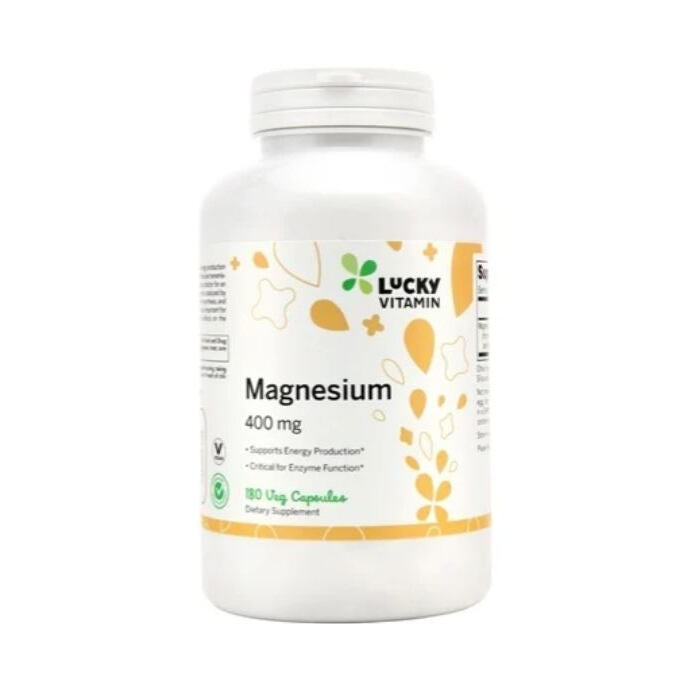 LuckyVitamin Magnesium 400 mg. mg, 180 capsules