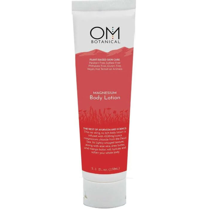 OM Botanicals Magnesium Body Lotion, 5.1 oz.