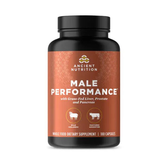 Ancient Nutrition Male Performance Blend Glandular, 180 count.