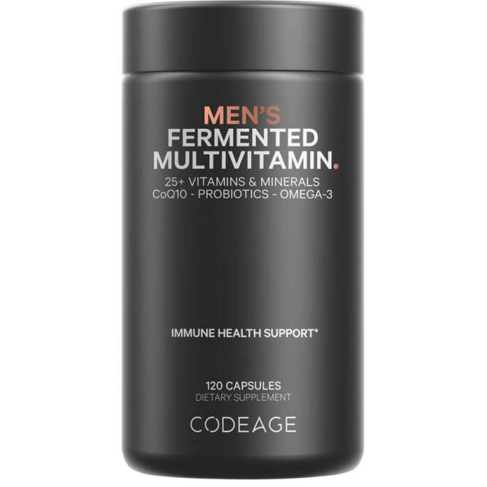 Codeage Men's Fermented Multivitamin, 120 count