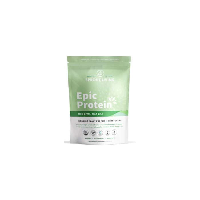 Sprout Living Epic Protein Mindful Matcha, 1 lb.