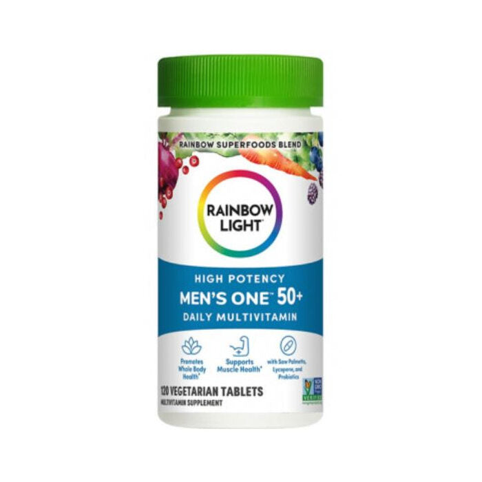 RainBow Light Men's One 50+ Multivitamin 120 tabs