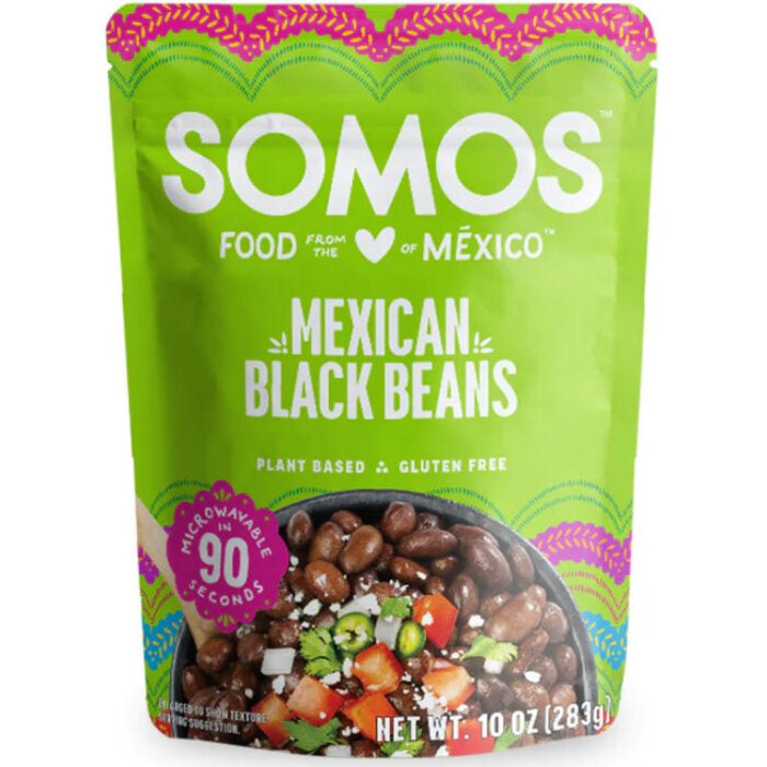 SOMOS Mexican Black Beans, 10 oz.