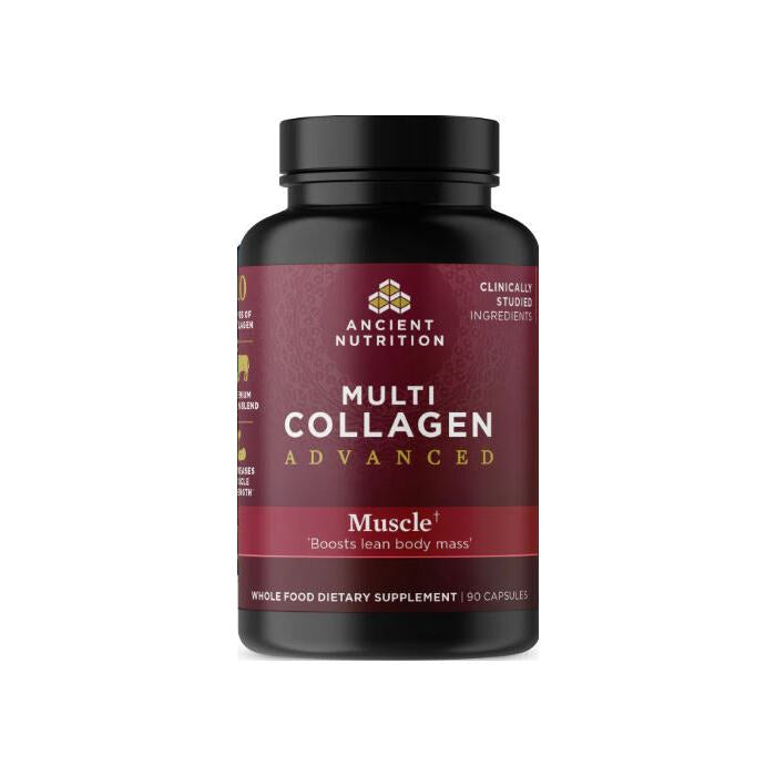 Ancient Nutrition Multi Collagen Advanced Muscle, 90 capsules