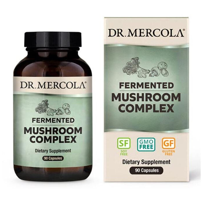 Dr. Mercola Fermented Mushroom Complex, 90 Capsules