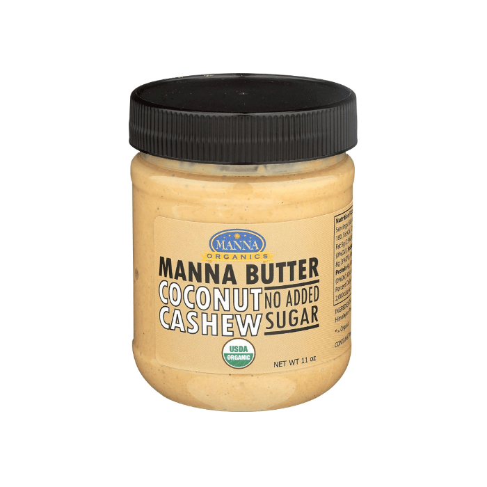 Manna Organics No-Sugar Coconut Cashew Butter, 11 oz.