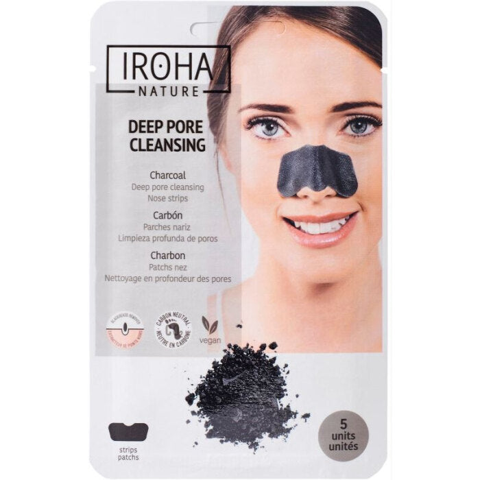 Iroha Nature Deep Pore Cleansing Strips, 5 strips