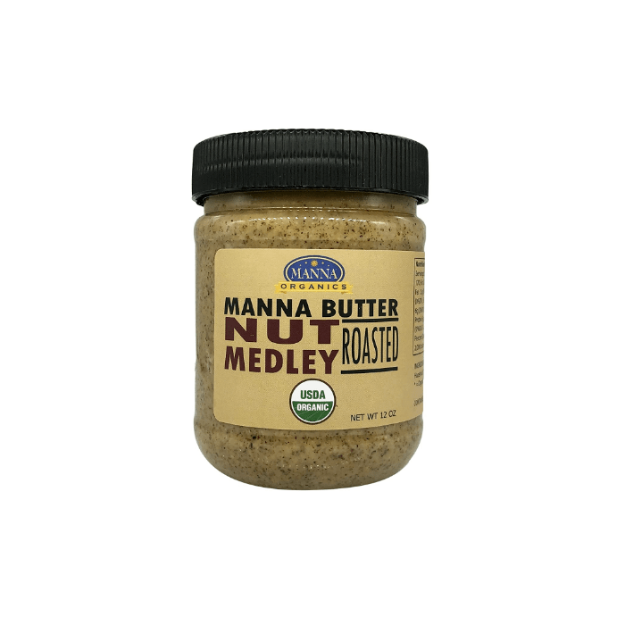 Manna Organics Roasted Nut Medley Butter, 12 oz.