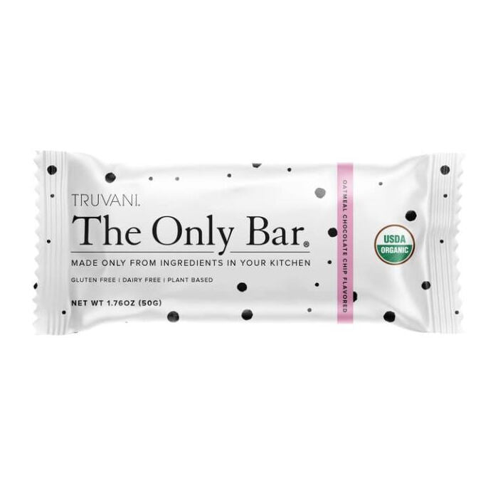 Truvani The Only Bar Oatmeal Chocolate Chip Bar, 1.76 oz.