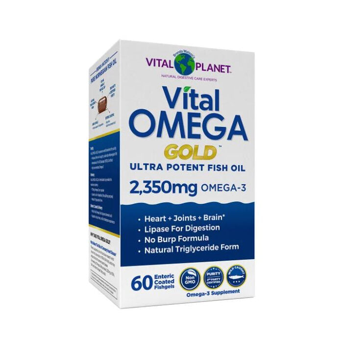 Vital Planet Omega Gold Fish Oil, 60 Count