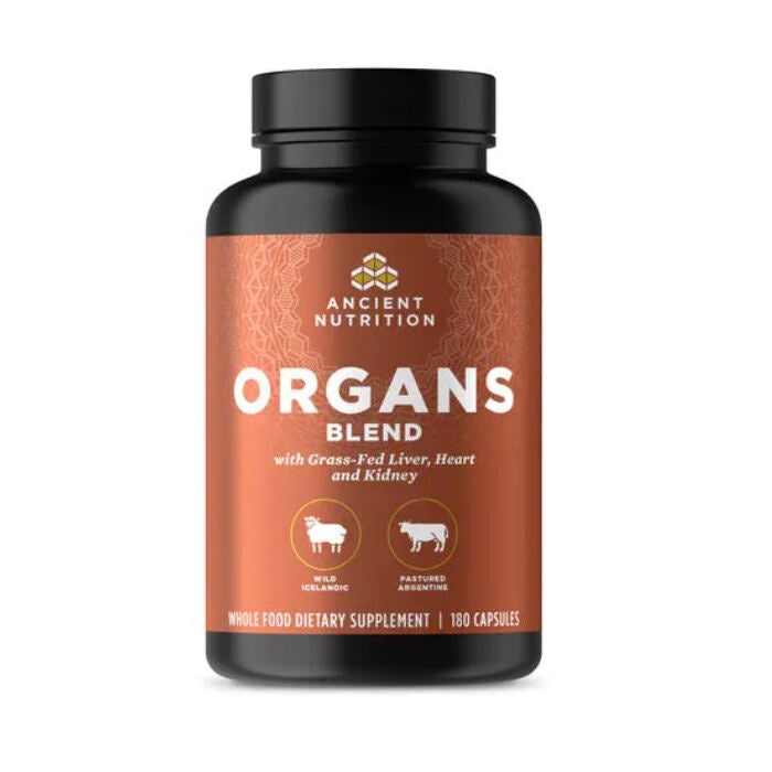 Ancient Nutrition Organs Blend Glandular, 180 count.