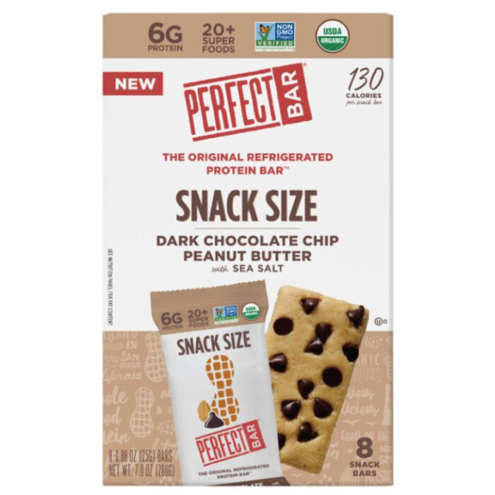 Perfect Bar Snack Size Peanut Butter Chocolate Chip, 7 oz.