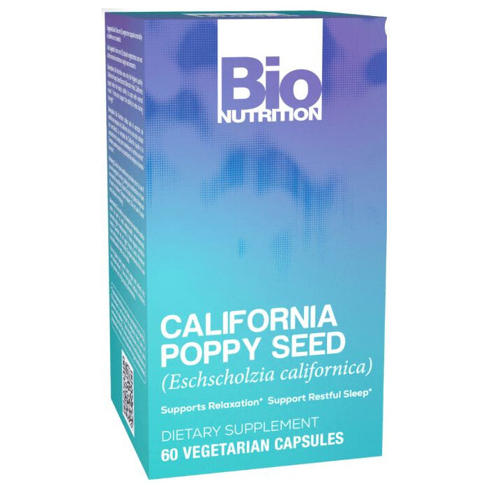 Bio Nutrition California Poppy, 60 capsules