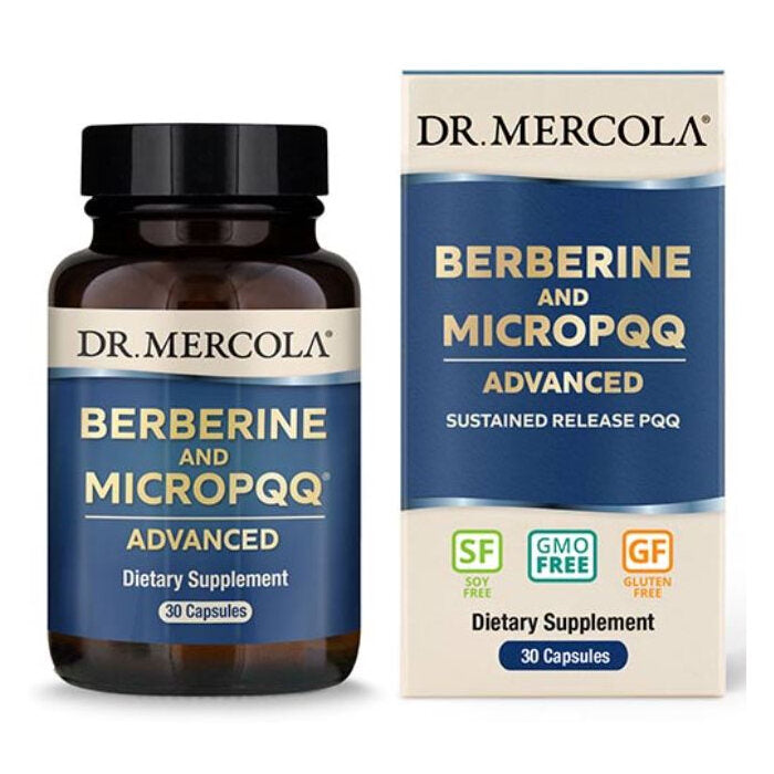 Dr. Mercola Berberine and MicroPQQ, 30 Capsules