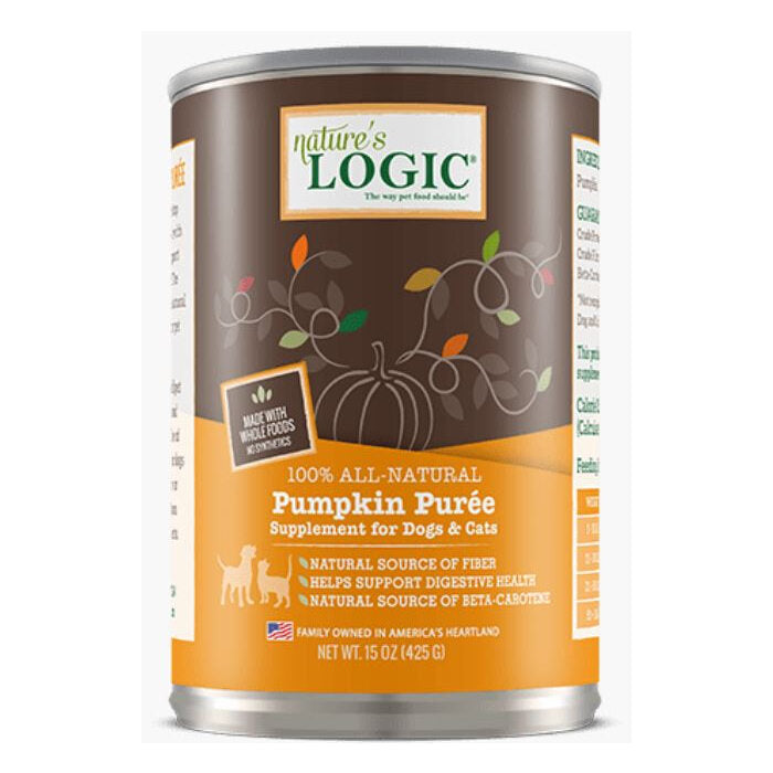 Nature's Logic Pumpkin Puree, 15 oz.