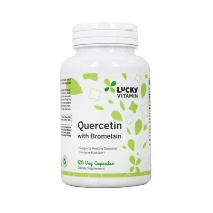 LuckyVitamin Quercetin with Bromelain, 120 capsules