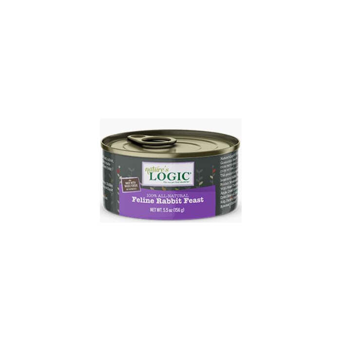 Nature's Logic Feline Rabbit, 5.5 oz.