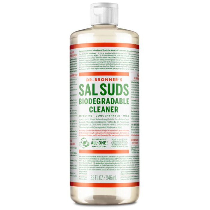 Dr. Bronner's Sal Suds Biodegradable Cleaner, 32 oz.