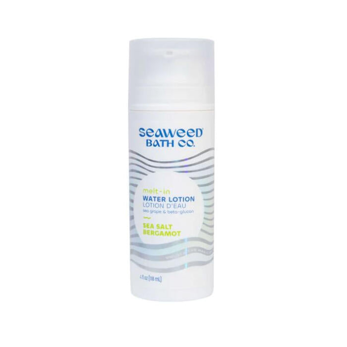 The Seaweed Bath Co. Melt-In Water Lotion Sea Salt Bergamot, 4 oz.