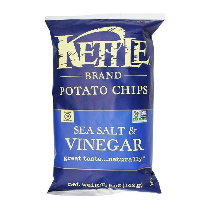 Kettle Brand Sea Salt & Vinegar Chips, 5 oz.