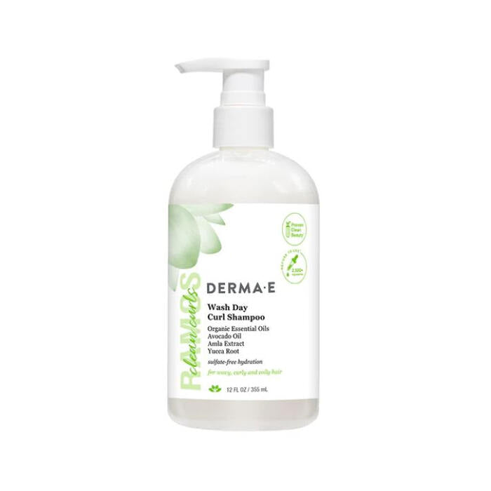 Derma E Wash Day Curl Shampoo, 12 oz.