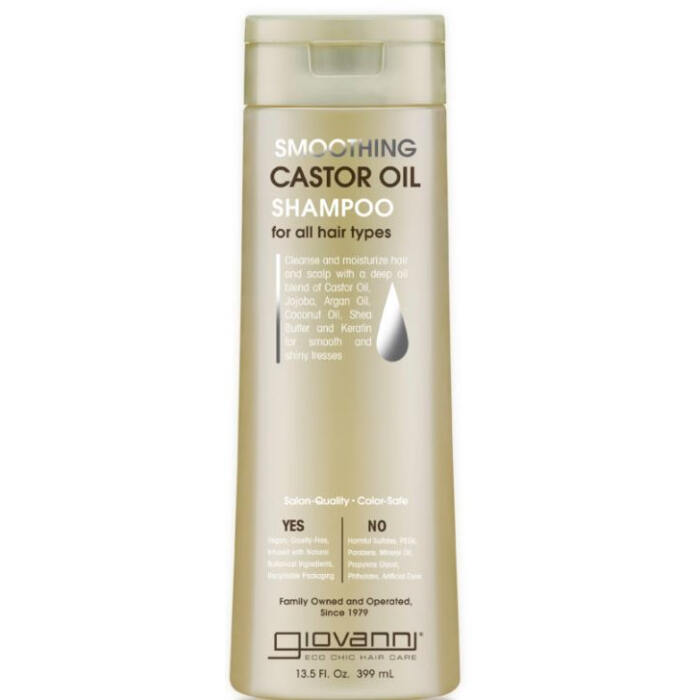 GIOVANNI Smoothing Castor Oil Shampoo, 13.5 oz.