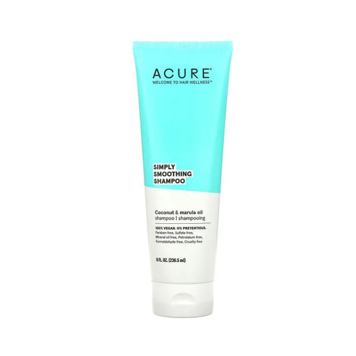 Acure Simply Smoothing Shampoo, 8 oz.