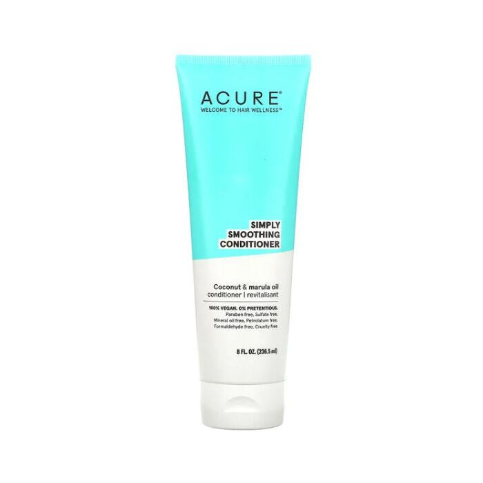 Acure Simply Smoothing Conditioner, 8 oz.