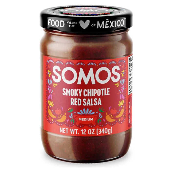 SOMOS Smoky Chipotle Red Salsa, 12 oz.