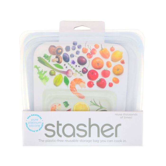 Stasher Sandwich Bag, Clear